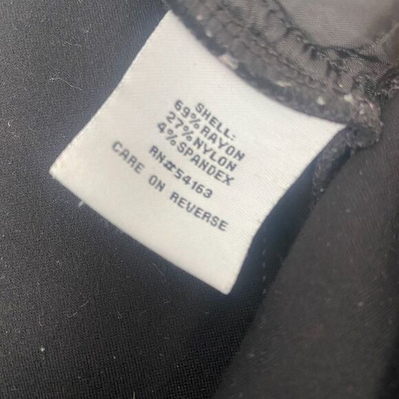 Calvin Klein Womens Pants Size 8 Jegging Black Mid-Rise Soft Stretchy Trouser - Picture 8 of 15